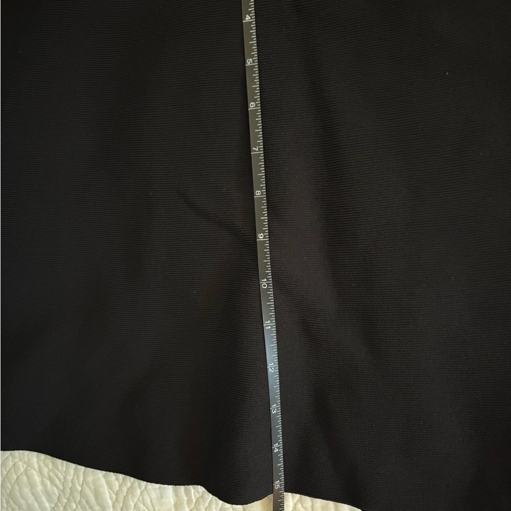 Morgan de Toi Black Dress with Red and Blue Details Large - Picture 11 of 13